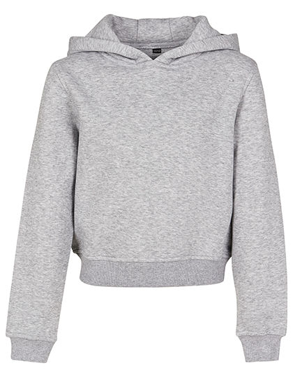 Girls Cropped Sweat Hoody | Build Your Brand