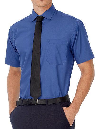 Poplin Shirt Heritage Short Sleeve / Men | B&C