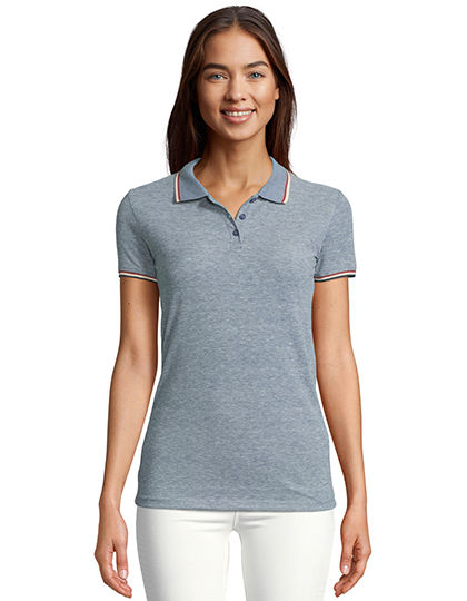Womens Heather Polo Shirt Paname | SOL´S