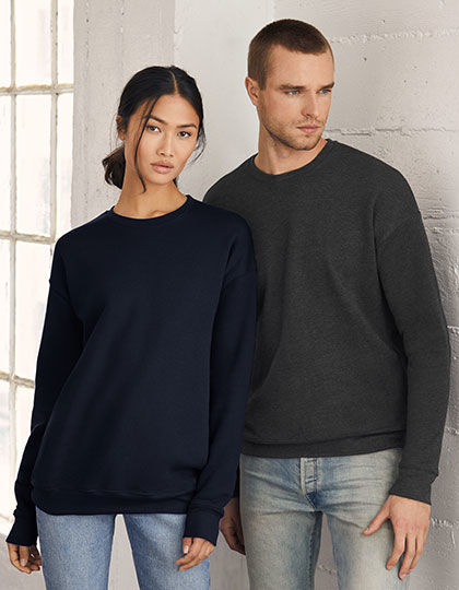 Unisex Drop Shoulder Fleece Sweatshirt | bella+canvas