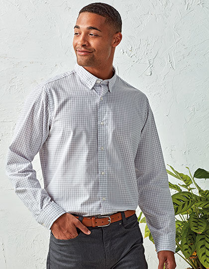 Maxton Check Mens Long Sleeve Shirt | Premier Workwear