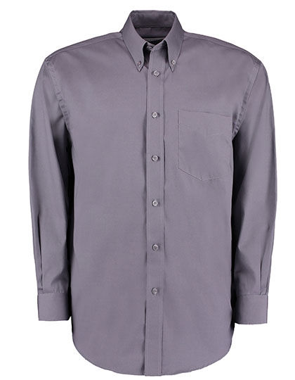 Mens Corporate Oxford Shirt Long Sleeve | Kustom Kit