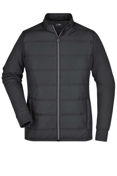 Ladies´ Hybrid Sweatshirt Jacket Sweatshirtjacke | James & Nicholson