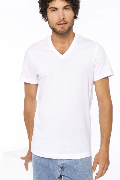 Men´s short sleeve V-Neck T-Shirt | Kariban