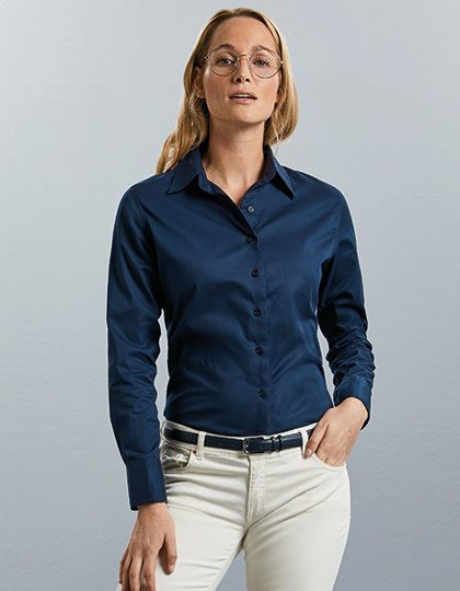 Ladies´ Long Sleeve Classic Twill Shirt | Russell Collection