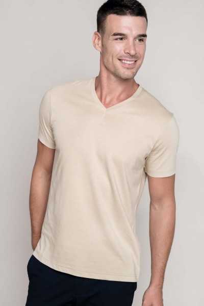 Men´s short sleeve V-Neck T-Shirt | Kariban