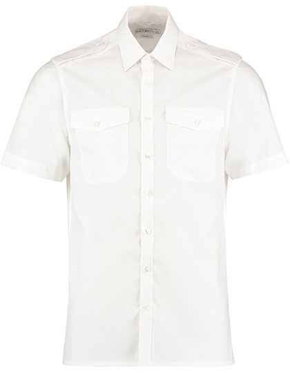 Mens Pilot Shirt Short Sleeve | Kustom Kit