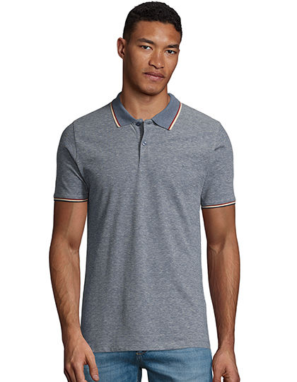 Mens Heather Polo Shirt Paname | SOL´S