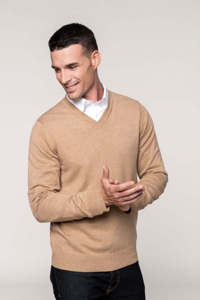 Premium-Pullover mit V-Ausschnitt | Kariban