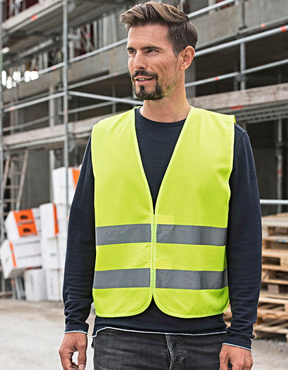 Basic Safety Vest For Print Karlsruhe Sicherheitsweste | Korntex