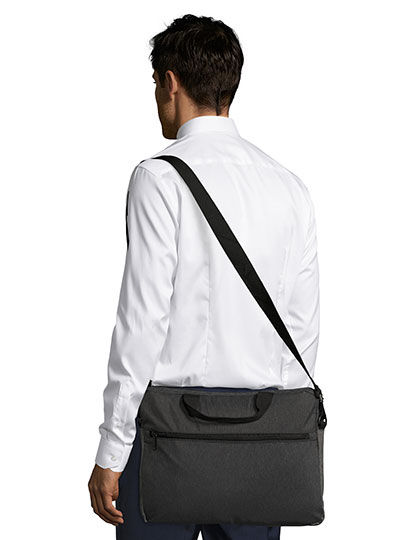 Dual Material Briefcase Porter | SOL´S Bags