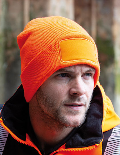 Double High Knit Thinsulate™ Printers Beanie | Result Winter Essentials