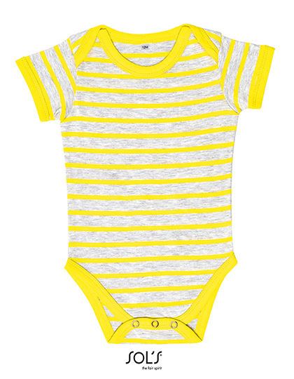 Baby Striped Bodysuit Miles | SOL´S