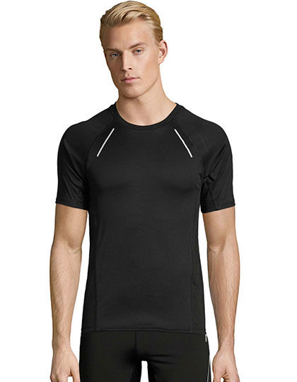 Men`s Short Sleeve Running T-Shirt Sydney | SOL´S