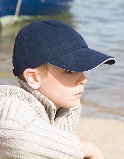 Junior Heavy Brushed Cotton Cap | Result Headwear
