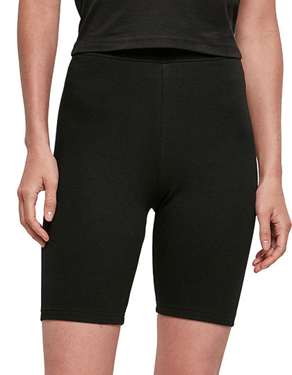 Ladies´ High Waist Cycle Shorts Leggings | Build Your Brand