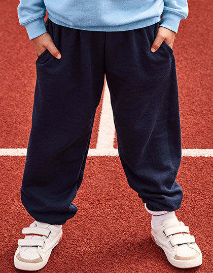 Fruit of the Loom Premium Elasticated Cuff Jog Pants Kids Pantalon de Sport Fille 