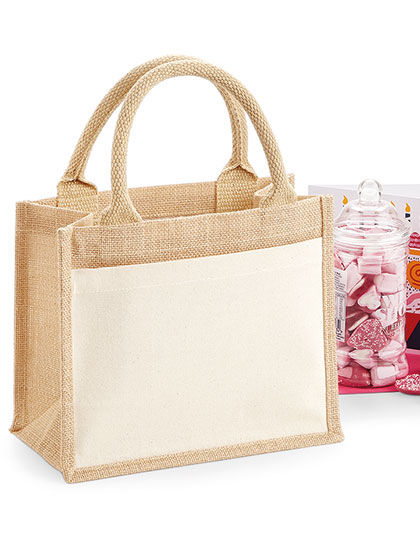 Cotton Pocket Jute Gift Bag | Westford Mill