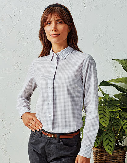 Maxton Check Womens Long Sleeve Shirt | Premier Workwear