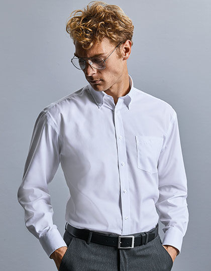 Men´s Long Sleeve Ultimate Non-Iron Shirt | Russell Collection