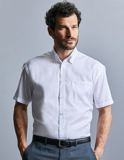 Men´s Short Sleeve Ultimate Non-Iron Shirt | Russell Collection