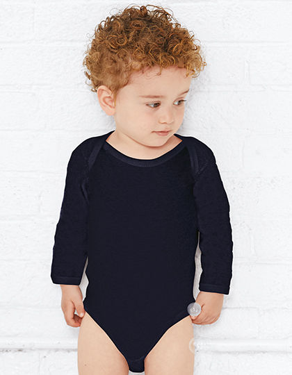 Infant Fine Jersey Long Sleeve Bodysuit | Rabbit Skins